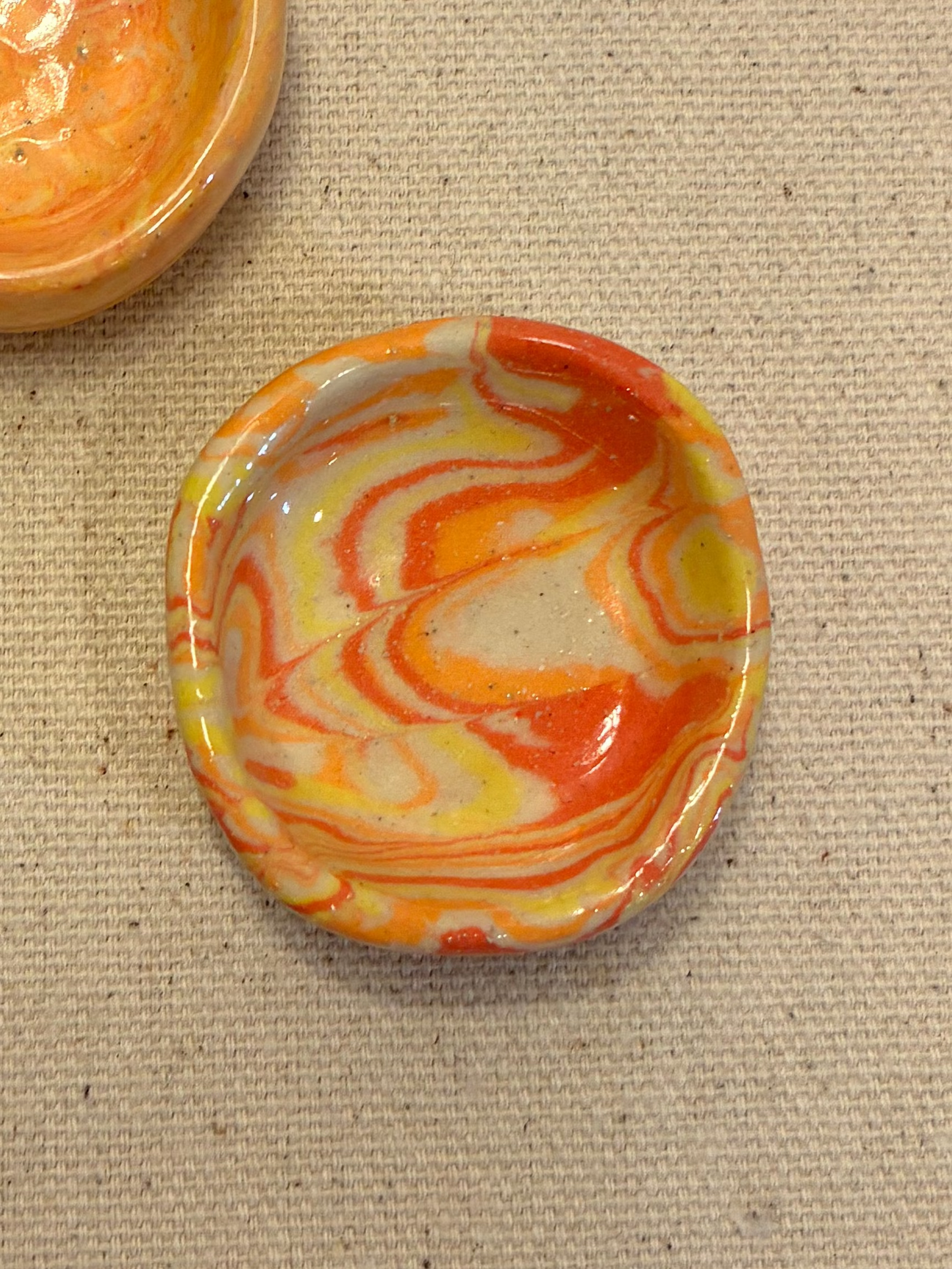 Tiny Ember Nerikomi Trinket Holder