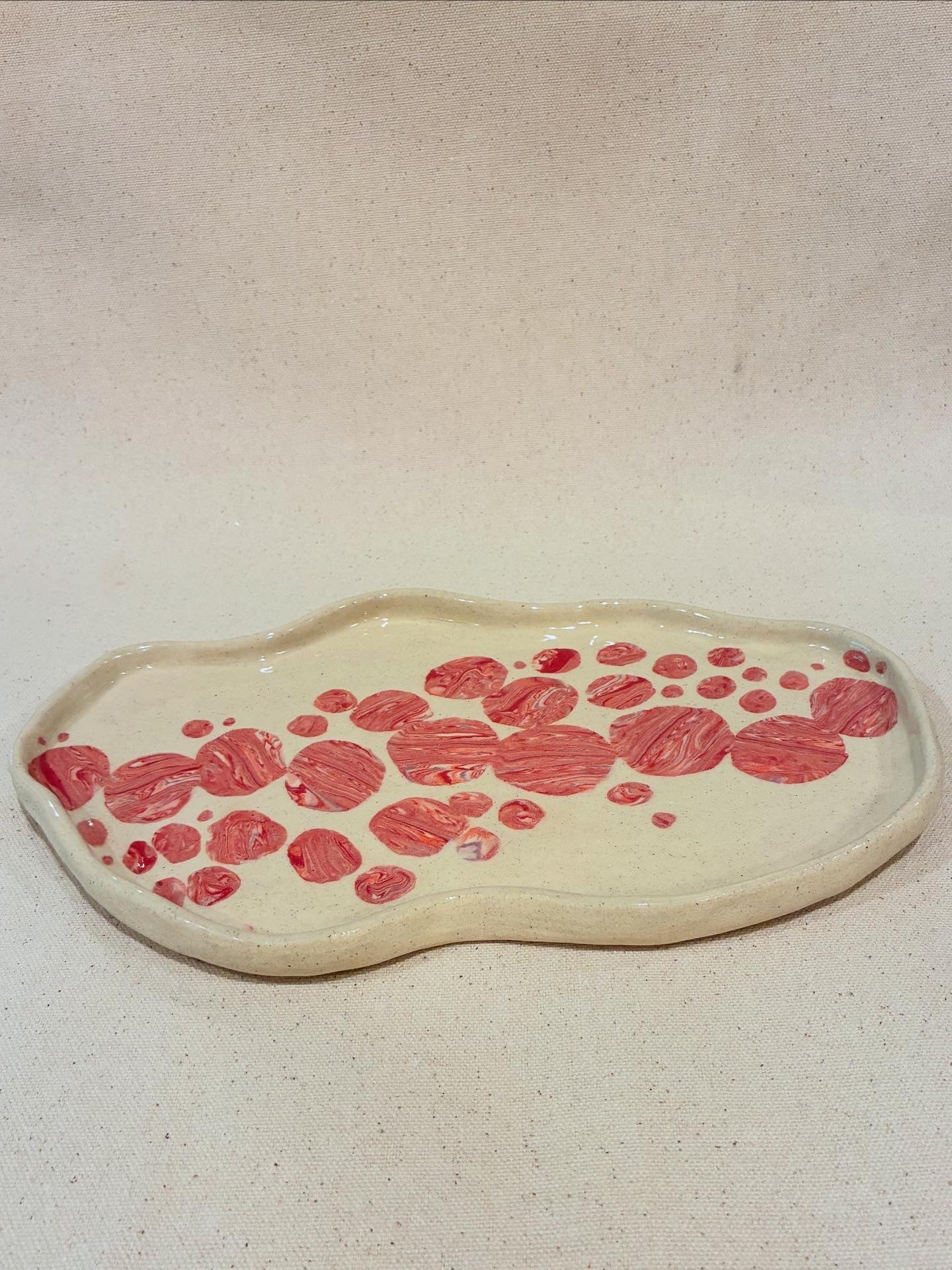 Blush Nerikomi Tray