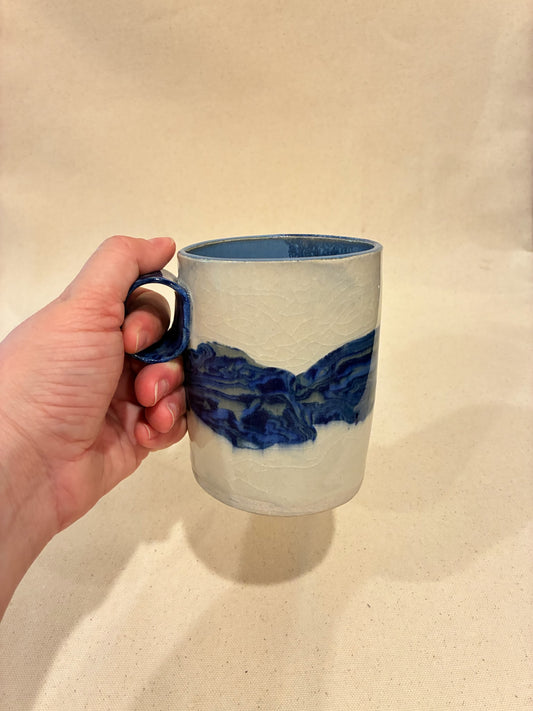Ring Handle Gaia Nerikomi Mug