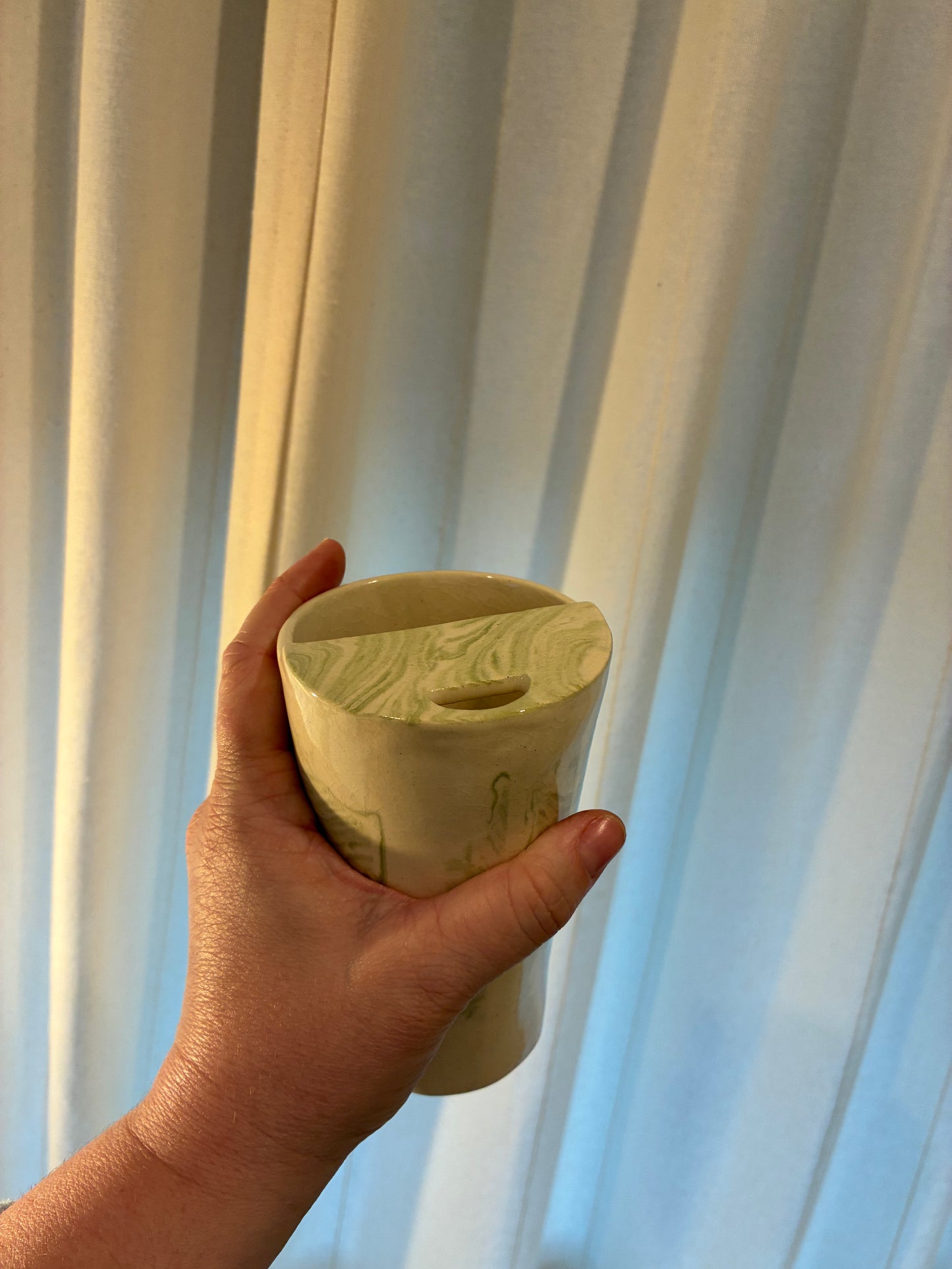 Lime Light Nerikomi Travel Mug