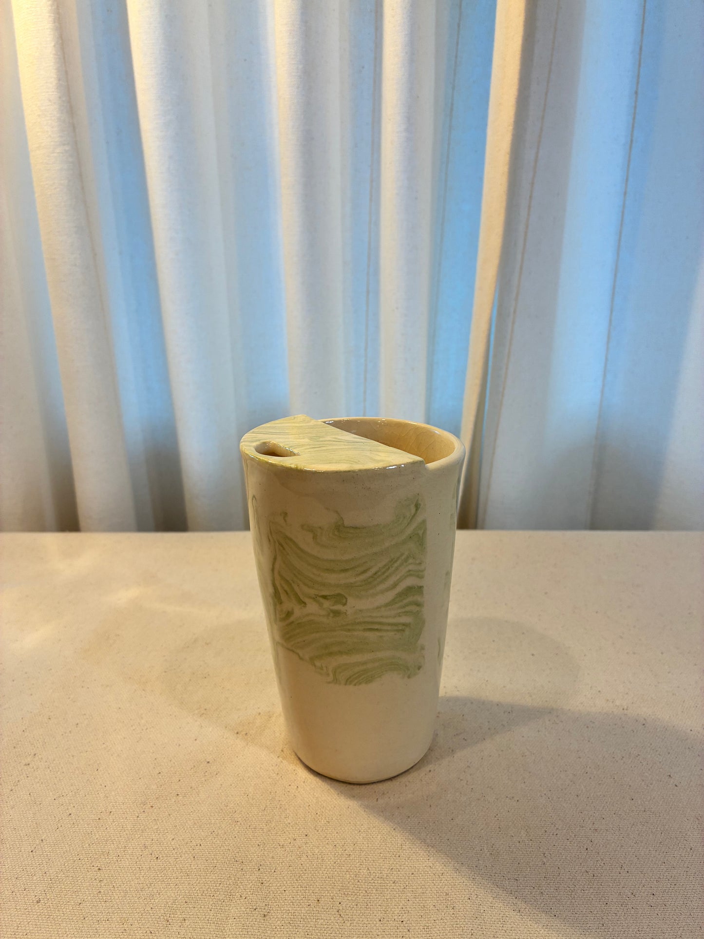 Lime Light Nerikomi Travel Mug