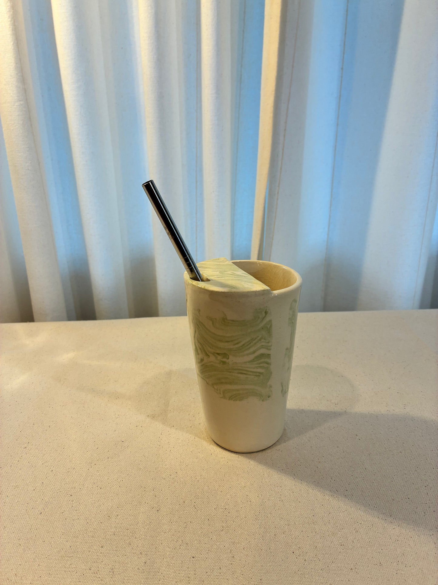 Lime Light Nerikomi Travel Mug