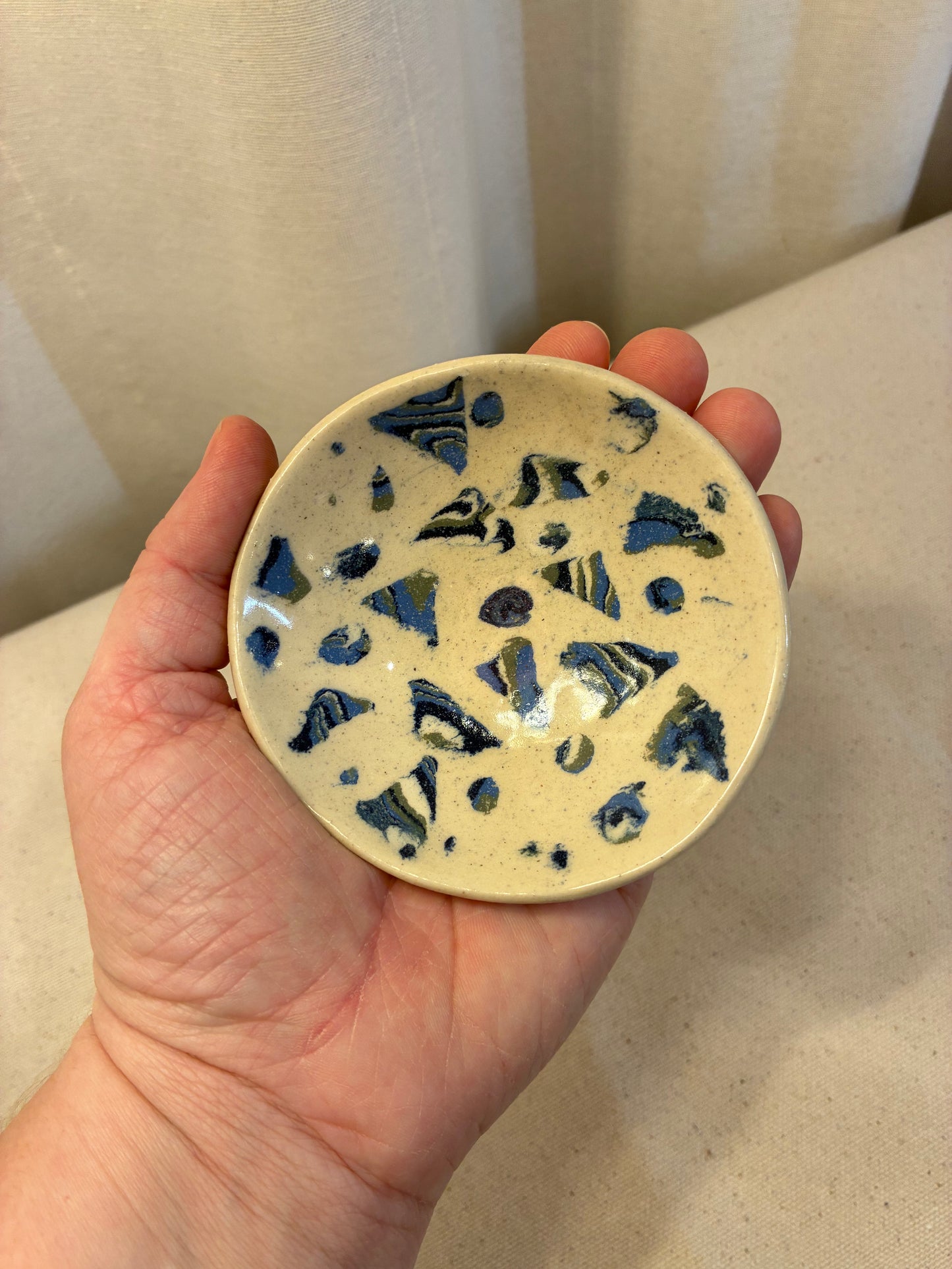 Mosaic Gaia Nerikomi Mini Bowl