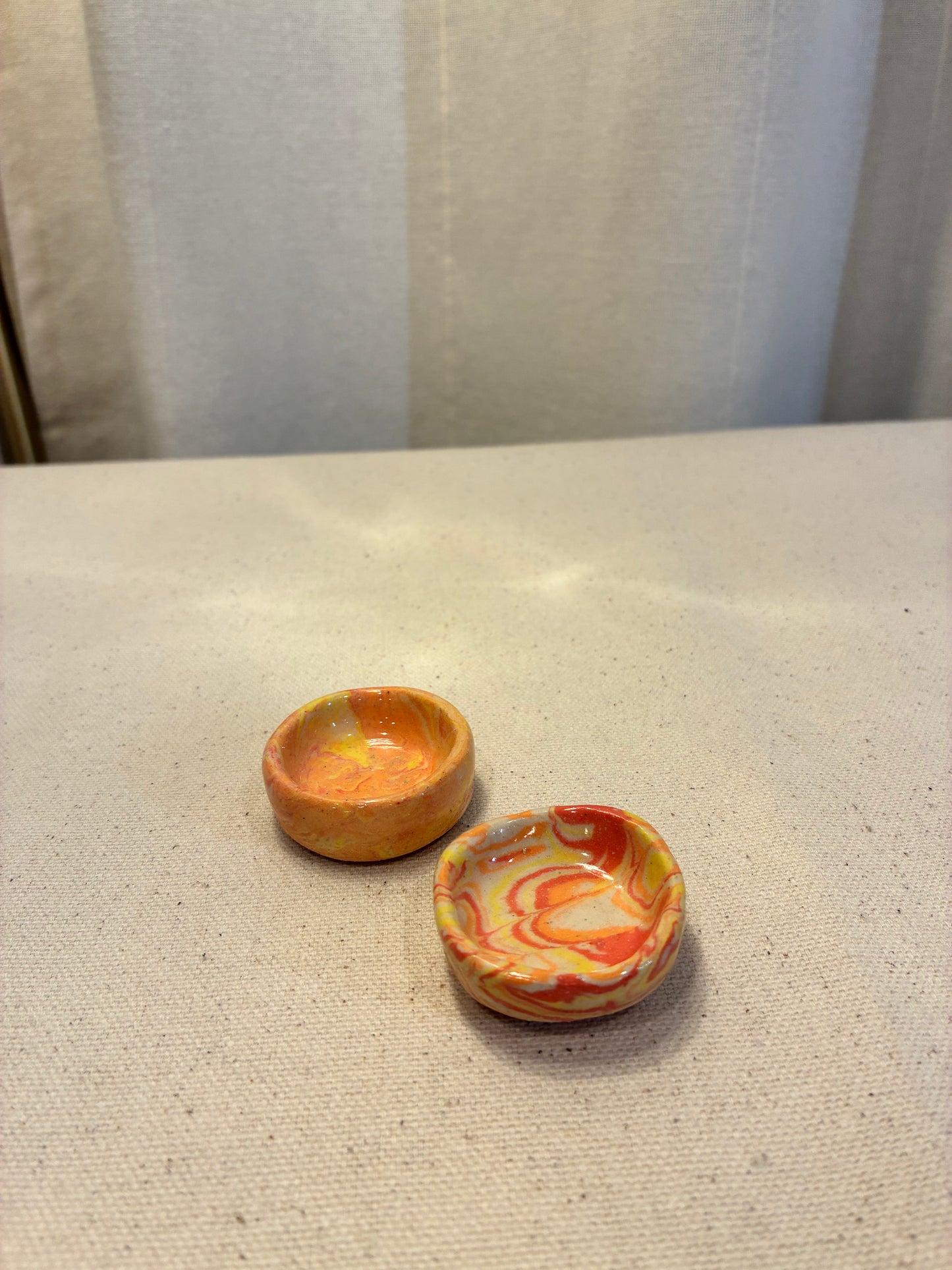 Tiny Ember Nerikomi Trinket Holder