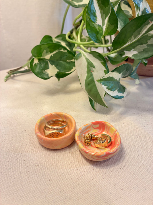 Tiny Ember Nerikomi Trinket Holder