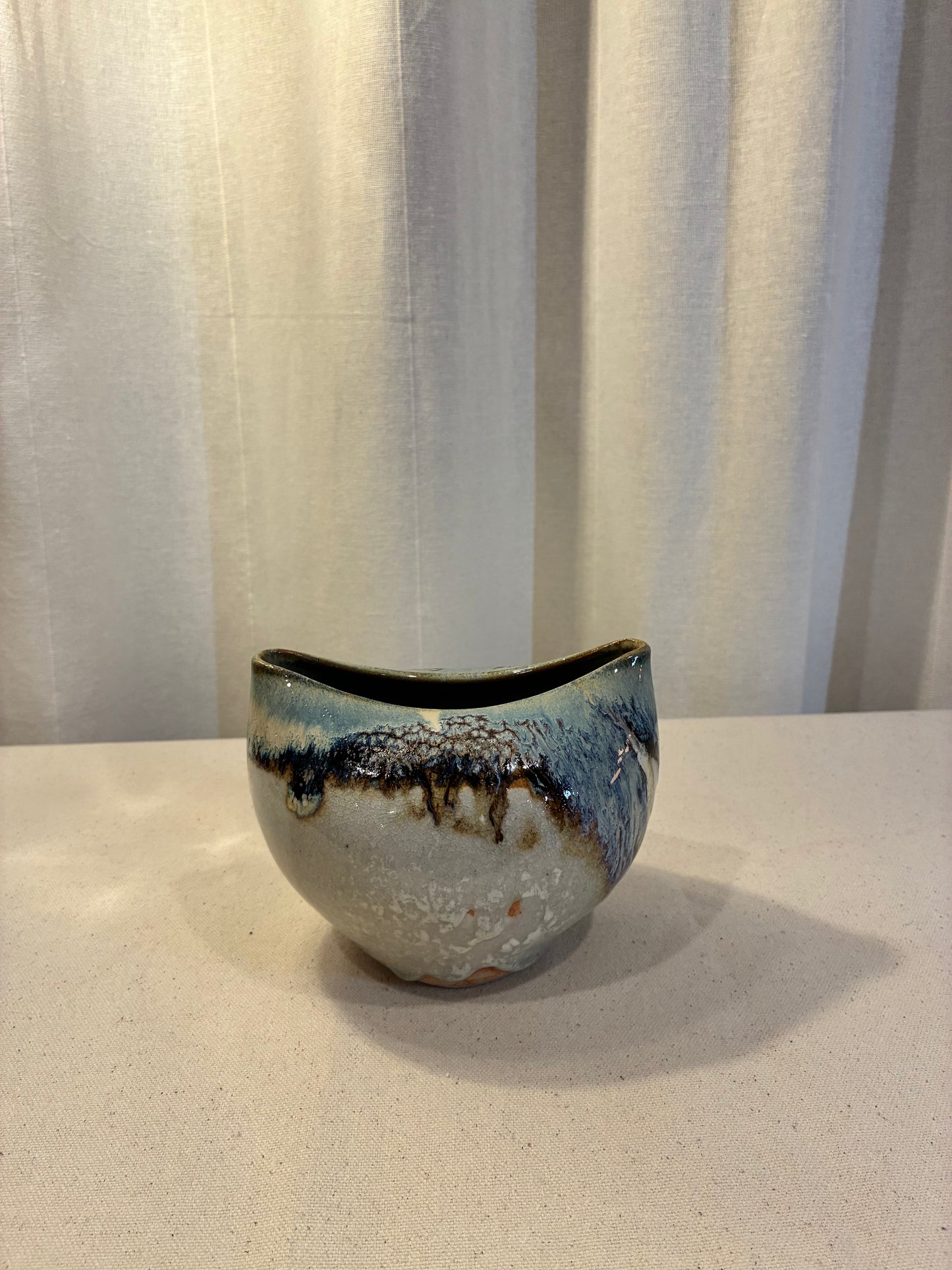 Weathered Purse Vase