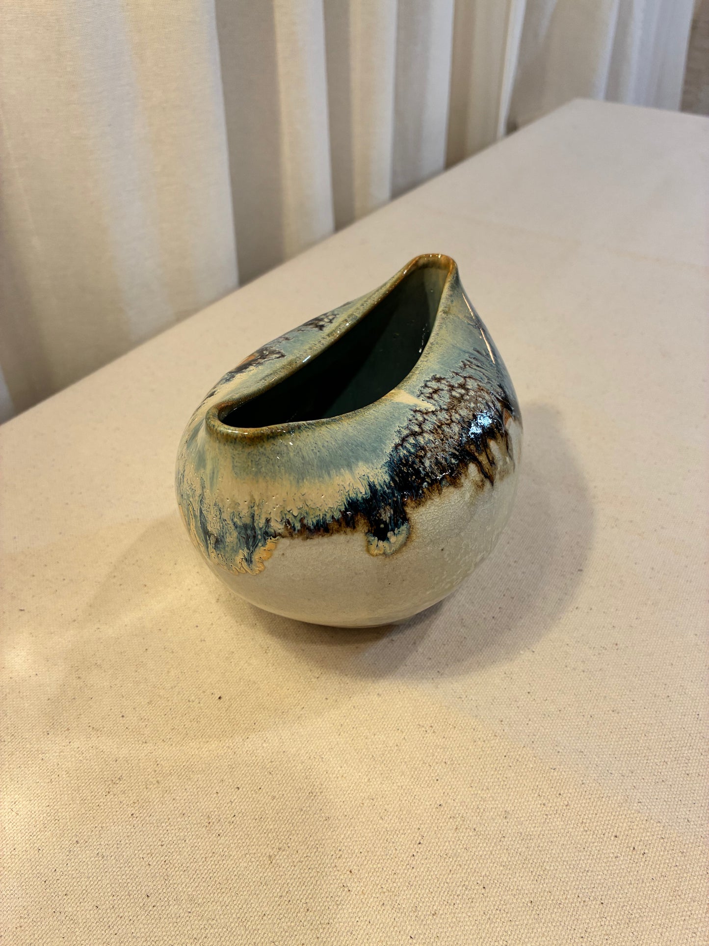 Weathered Purse Vase