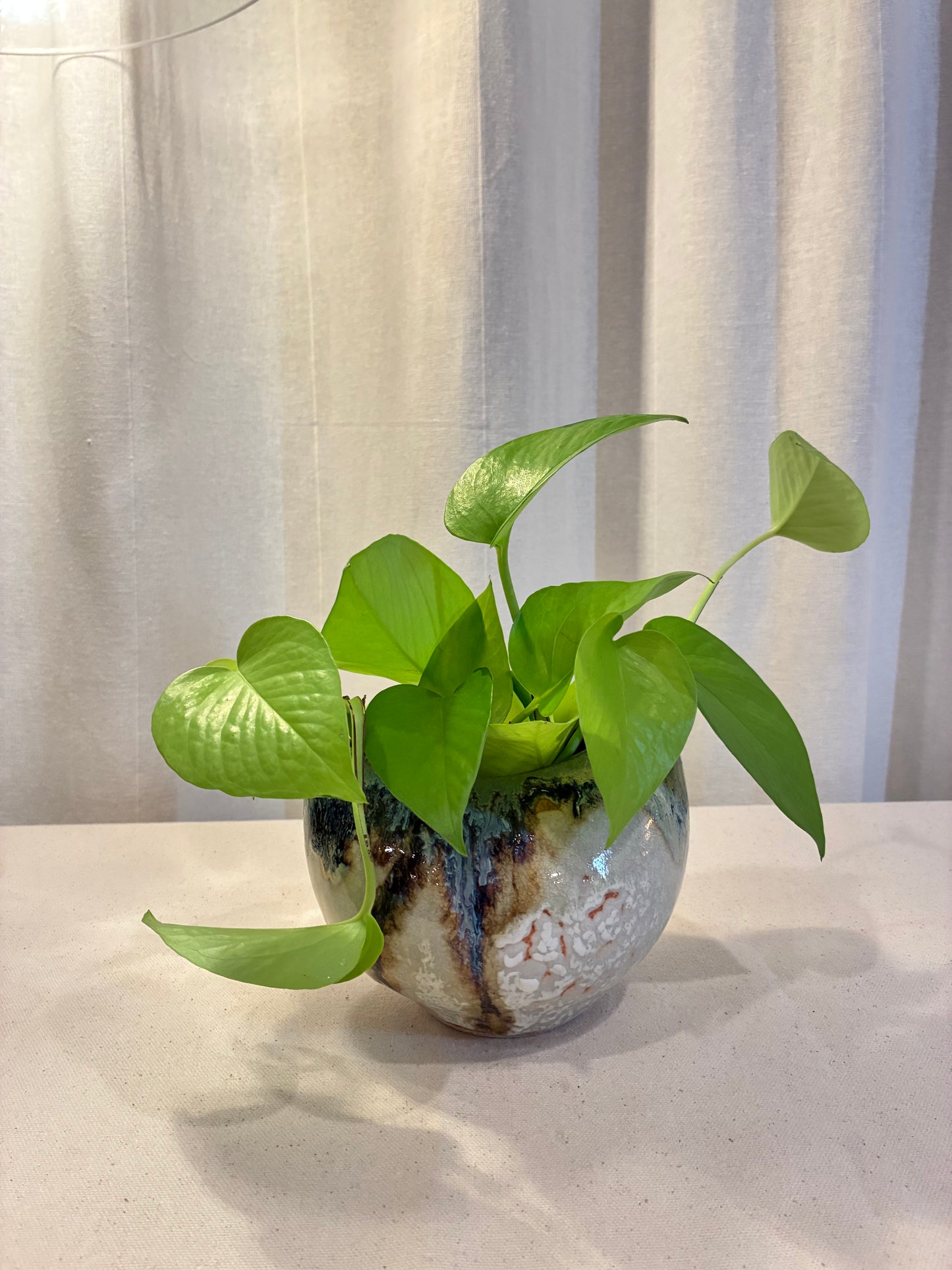 Weathered Purse Vase