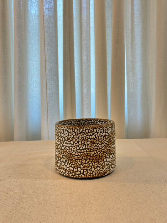Desert Crackle Small Planter