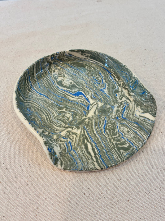 Topographic Nerikomi Spoon Rest